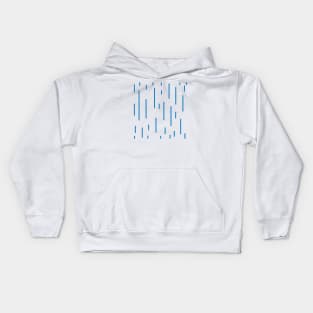 Blue lines Kids Hoodie